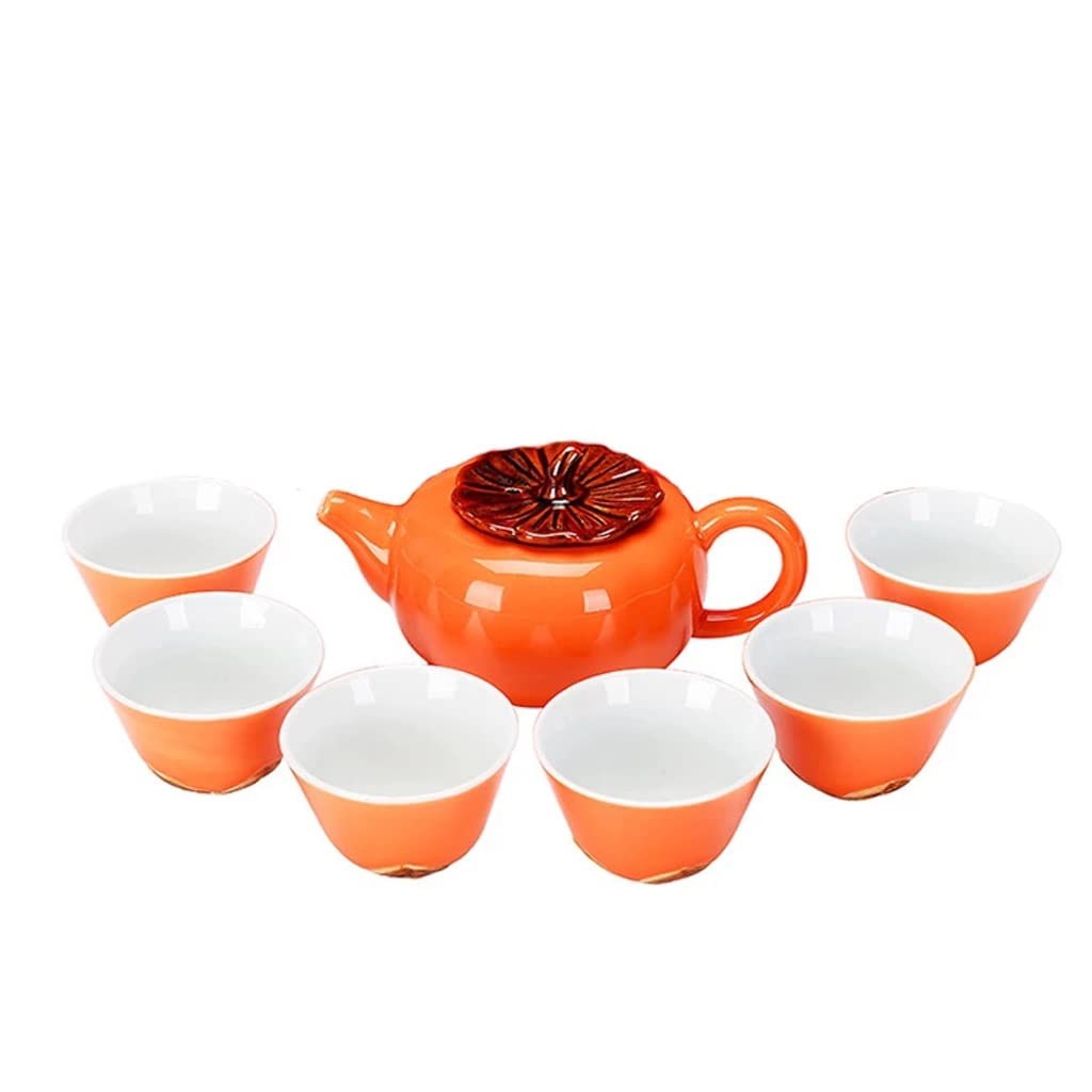 Amazon.co.jp: SHYPYG 柿ルイティーセット旅行携帯用陶磁器ティー